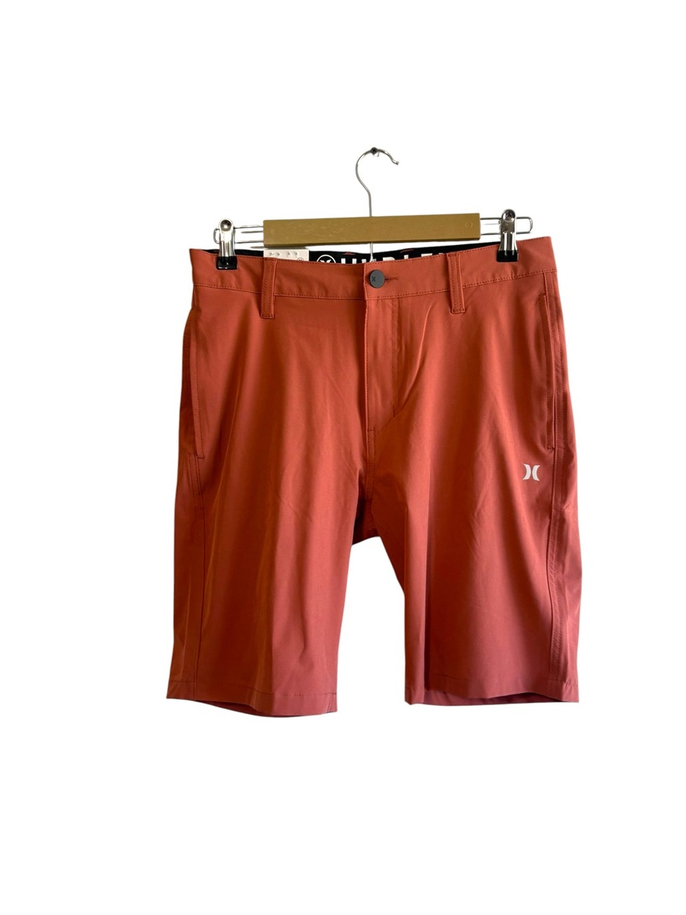 NEW Hurley All Day Hybrid Quick Dry Stretch Redwood Shorts Men's Size 30 Beach